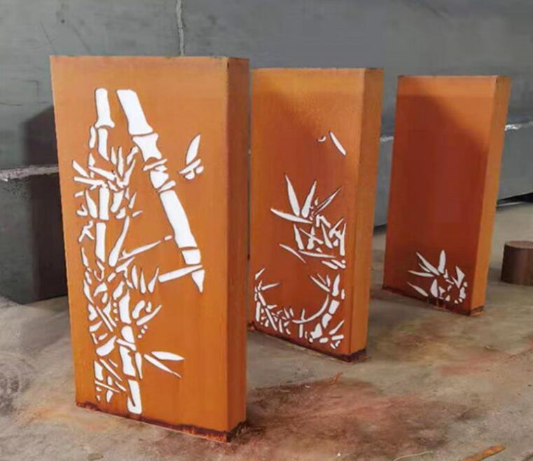 集美锈钢板灯箱